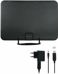 EVOLVEO Xany 2A LTE 230 / 5 V, 45 dBi aktív beltéri antenna DVB-T/T2, LTE szűrő