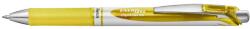 Pentel Rollertoll zselés 0.7mm, Pentel EnerGel BL77-GX, írásszín sárga (30665) - pencart