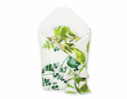 BabyLion merevített masnis pólya - Eukaliptusz