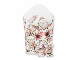 BabyLion merevített masnis pólya - Álomfogó virágokkal