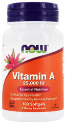 NOW Vitamina A, 25.000 IU, Now Foods, 100 softgels