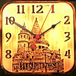 Fa-Time Halászbástya óra (kicsi) (Budapest panoráma sorozat) (Bp-6-K) (Bp-6-K)