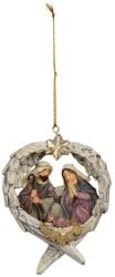 Clayre & Eef Ornament brad din polirasina Figurine Religioase 8 cm x 3 cm x 10 h (6PR4702)