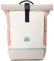 Johnny Urban ALLEN" újrahasznosított közepes méretű rolltop hátizsák, bézs-rózsaszín, Johnny Urban