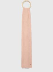 Tommy Hilfiger sál kasmír keverékből rózsaszín, sima - rózsaszín Univerzális méret - answear - 29 990 Ft
