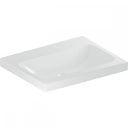 Geberit iCon Light mosdó, 60x48cm, csaplyuk és túlfolyó nélkül, fehér 501.834. 00.7 (501.834.00.7)