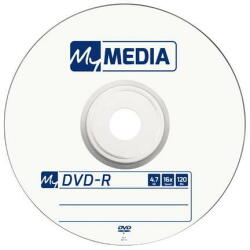 Verbatim My Media DVD-R Matt Silver 50 Pack Wrap Spindle (69200) - pcone