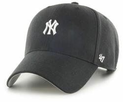 47 brand 47brand sapca Mlb New York Yankees culoarea negru, cu imprimeu M9KK-CAU06W_99X