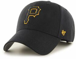 47 brand 47brand șapcă MLB Pittsburgh Pirates culoarea negru, cu imprimeu 99KK-CAM0B2_99X