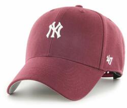 47 brand 47brand sapca Mlb New York Yankees culoarea bordo, cu imprimeu M9KK-CAU06Y_93X