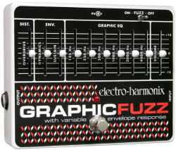 Electro-Harmonix effektpedál Graphic Fuzz multifunkciós - EH-GraphicFuzz