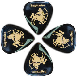 Timbertones ZDT-SA-4 - Zodiac Tones "Sagittarius" 4 Guitar Picks - L785L