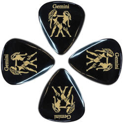 Timbertones ZDT-GE-4 - Zodiac Tones "Gemini" 4 Guitar Picks - L779L