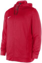 Nike Hanorac cu gluga Nike MEN S TEAM BASKETBALL HOODIE FULL ZIP - Rosu - L