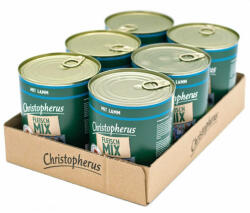 Christopherus Christopherus Dog konzerv meat mix bárány 6x800g