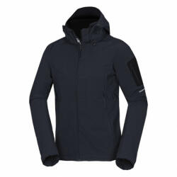 Northfinder Jacheta cu gluga detasabila softshell 10K/5K pentru barbati Abner black (107168-269-106)