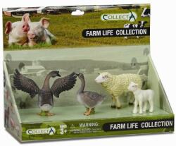 CollectA Set 4 figurine Viata la ferma- Collecta (COL89572LPP) - bekid Figurina