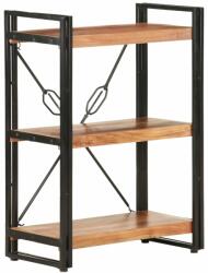 vidaXL Bibliotecă cu 3 rafturi, 60x30x80 cm, lemn masiv de acacia (320613) Biblioteca