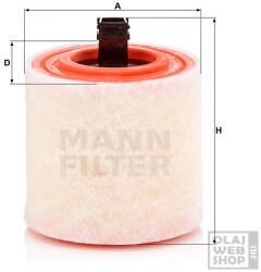Mann-Filter levegőszűrő C16012