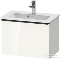 Duravit D-NEO 610x372 mm-es 1 fiókos alsószekrény 234263 mosdóhoz, White High Gloss Decor DE426802222 (DE426802222)