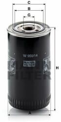 Mann-filter Filtru ulei MANN-FILTER W 950/44