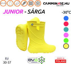  Camminare - Junior EVA gyerekcsizma SÁRGA (-30°C) (30000005-34)