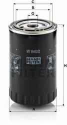 Mann-filter Filtru ulei MANN-FILTER W 9041 - automobilus