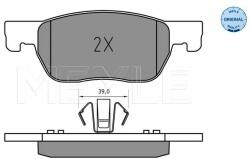 MEYLE set placute frana, frana disc MEYLE -ORIGINAL: True to OE. 025 223 4220 (025 223 4220)