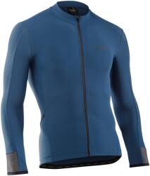 Northwave - bluza ciclism cu maneca lunga pentru barbati Fahrenheit Jersey - albastru gri (89211085-21)