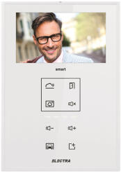 ELECTRA Videointerfon de interior Electra Smart VTM. 4S083. ELWTL, ecran 4.3 inch, aparent, alb (VTM.4S083.ELWTL)