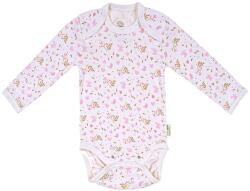 Bio Baby Бебешко боди с дълъг ръкав Bio Baby - Органичен памук, 62 cm, 3-4 месеца (97220133) - ozone