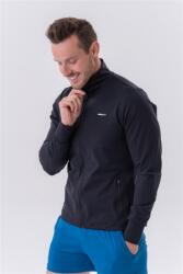 NEBBIA Zip-up sportdzseki oldalzsebekkel Control 332 - FEKETE (L) - NEBBIA