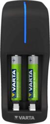VARTA Mini 2x AA/AAA NiMH Akkumulátor töltő + 2db elem (57656201421)