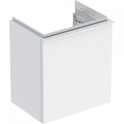 Geberit iCon alsó szekrény kézmosóhoz, egy ajtóval, fehér/matt fényezett, fehér/matt porbevonatos 502.301. 01.3 (502.301.01.3)