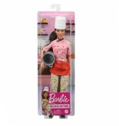 Mattel Papusa Barbie, Chef, 30, 4 cm, Bruneta, 1710306