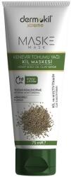 Dermokil Mască pentru față cu argilă și ulei de cânepă - Dermokil Hemp Seed Oil Clay Mask 75 ml