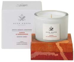 Acca Kappa Lumânare parfumată „Chihlimbar și lemn de santal - Acca Kappa Scented Candle 180 g