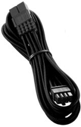 CableMod Cablu prelungitor CableMod PRO ModMesh 8-pin PCI-e, 45cm, black, CM-PCAB-8PCI-N45KK-3PK-R