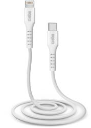 SBS - Lightning / USB-C Cablu (1m), alb