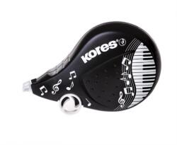 Kores Banda Corectoare 4.2mmx8m Black&White Kores (KO84972) - officeclass