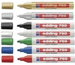edding PERMANENT (PAINT) MARKER CU VOPSEA EDDING 750, varf rotund