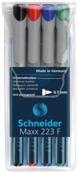 Schneider SET 4 MARKER NEPERMANENT OHP SCHNEIDER MAXX 223F, 0, 7 mm (2345) - officeclass