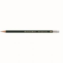 Faber-Castell Creion Grafit B cu guma Castell 9000 Faber-Castell (FC119201) - officeclass