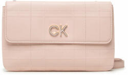 Calvin Klein Дамска чанта Calvin Klein Re-Lock Dbl Xbody W/Flap Quilt K60K609686 Розов (Re-Lock Dbl Xbody W/Flap Quilt K60K609686)