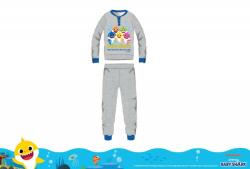 Exity Baby Shark téli pamut interlock gyerek pizsama (BS-2044-1144_szu_110)