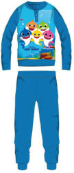 Exity Baby Shark téli pamut gyerek interlock pizsama (BSHA-INTPYJ-0021_kke_110)