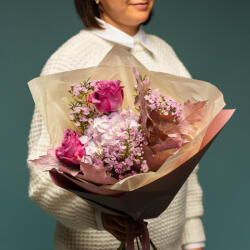 ImodFlowers Buchetelul cu flori roz