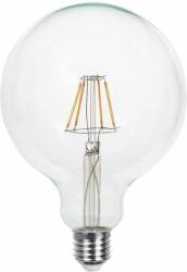 V-TAC 10W E27 hideg fehér filament G125 LED égő - SKU 214424 (214424)