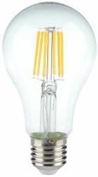V-TAC 10W E27 természetes fehér filament A60 LED égő - SKU 214411 (214411)