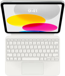 Apple Husa cu tastatura Apple Magic Keyboard pentru iPad (gen. 10) Alb, layout US (MQDP3LB/A) (MQDP3LB/A)
